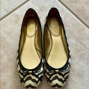 Coach ballet flats